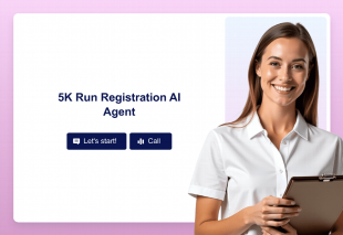 5K Run Registration Assistant Template Thumbnail