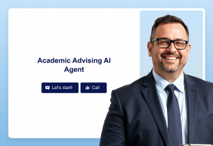 Academic Advising AI Agent Template Thumbnail