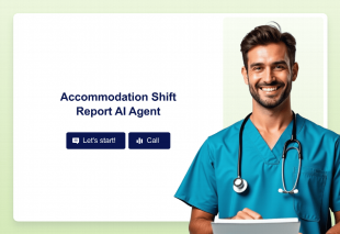Accommodation Shift Report AI Agent Template Thumbnail