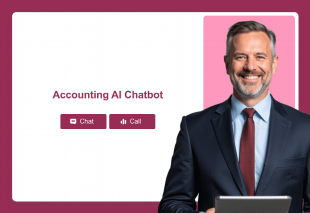 Accounting AI Chatbot Template Thumbnail
