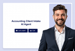 Accounting Client Intake AI Agent Template Thumbnail