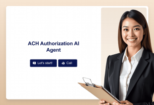 ACH Authorization AI Agent Template Thumbnail