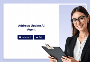 Address Update AI Agent Template Thumbnail