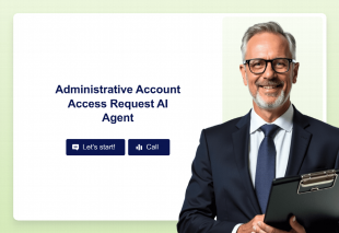Administrative Account Access Request AI Agent Template Thumbnail