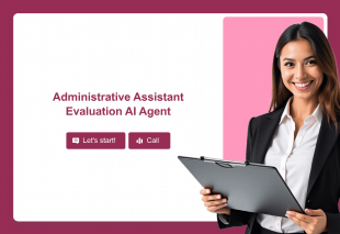 Administrative Assistant Evaluation AI Agent Template Thumbnail