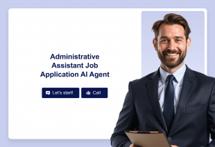 Administrative Assistant Job Application AI Agent Template Thumbnail