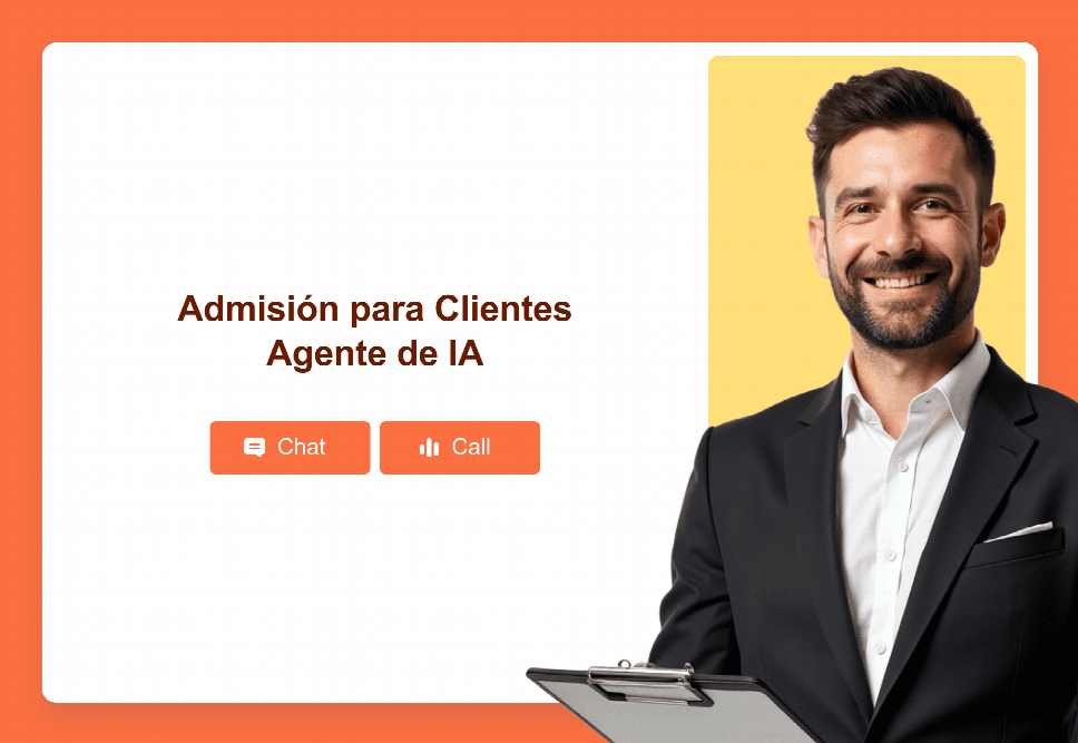 Admisión para Clientes Agente de IA | Jotform