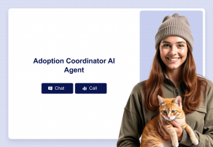 Adoption Coordinator AI Agent Template Thumbnail