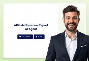 Affiliate Revenue Report AI Agent Template Thumbnail
