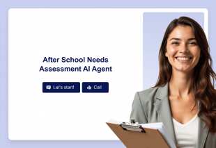 After School Needs Assessment AI Agent Template Thumbnail