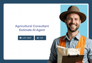 Agricultural Consultant Estimate AI Agent Template Thumbnail