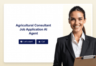 Agricultural Consultant Job Application AI Agent Template Thumbnail