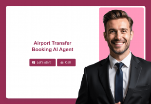 Airport Transfer Booking AI Agent Template Thumbnail