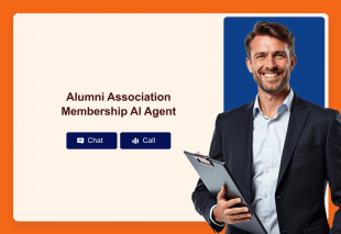 Alumni Association Membership AI Agent Template Thumbnail
