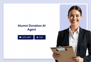 Alumni Donation AI Agent Template Thumbnail