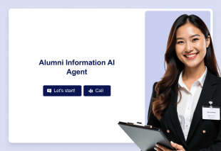 Alumni Information AI Agent Template Thumbnail
