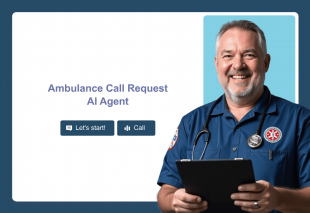 Ambulance Call Request AI Agent Template Thumbnail