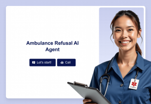 Ambulance Refusal AI Agent Template Thumbnail
