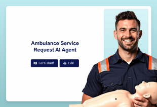 Ambulance Service Request AI Agent Template Thumbnail