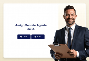 Amigo Secreto Agente de IA Thumbnail