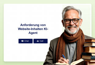 Anforderung von Website-Inhalten KI-Agent Thumbnail
