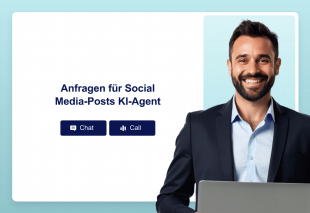 Anfragen für Social Media-Posts KI-Agent Thumbnail