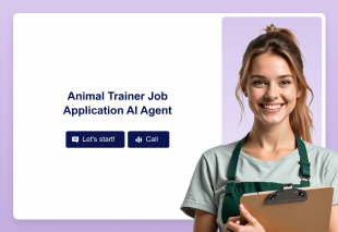 Animal Trainer Job Application AI Agent Template Thumbnail