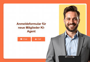 Anmeldeformular für neue Mitglieder KI-Agent Thumbnail