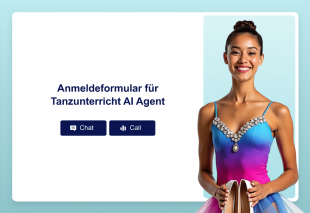 Anmeldeformular für Tanzunterricht AI Agent Thumbnail
