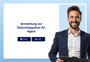 Anmeldung zur Geburtstagsfeier KI-Agent Thumbnail