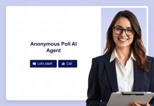 Anonymous Poll AI Agent Template Thumbnail