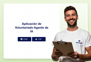Aplicación de Voluntariado Agente de IA Thumbnail