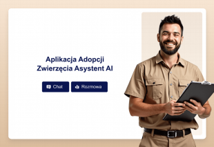 Aplikacja Adopcji Zwierzęcia Asystent AI Thumbnail
