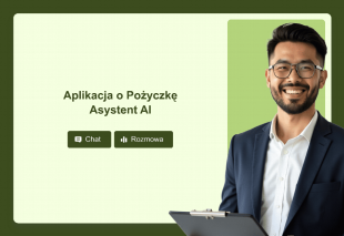 Aplikacja o Pożyczkę Asystent AI Template Thumbnail