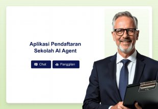 Aplikasi Pendaftaran Sekolah AI Agent Thumbnail