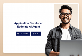 Application Developer Estimate AI Agent Template Thumbnail