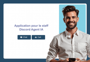 Application pour le staff Discord Agent IA Thumbnail