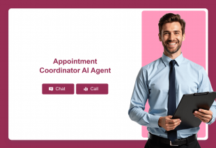 Appointment Coordinator AI Agent Template Thumbnail