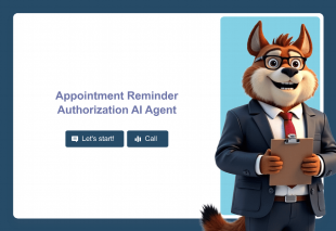 Appointment Reminder AI Agent Template Thumbnail