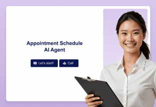 Appointment Schedule AI Agent Template Thumbnail