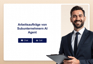 Arbeitsaufträge von Subunternehmern AI Agent Thumbnail
