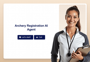 Archery Registration AI Agent Template Thumbnail