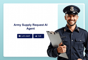 Army Supply Request AI Agent Template Thumbnail