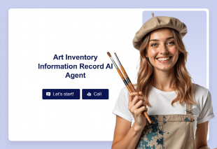 Art Inventory AI Agent Template Thumbnail