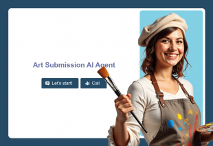 Art Submission AI Agent Template Thumbnail