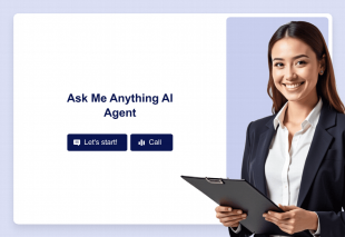 Ask Me Anything AI Agent Template Thumbnail