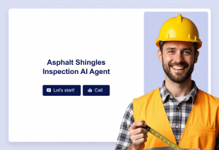 Asphalt Shingles Inspection AI Agent Template Thumbnail