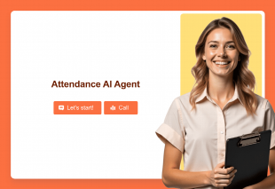 Attendance AI Agent Template Thumbnail