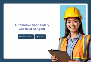 Automotive Shop Safety Checklist AI Agent Template Thumbnail