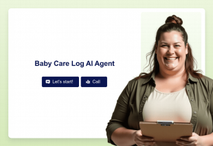 Baby Care Log AI Agent Template Thumbnail